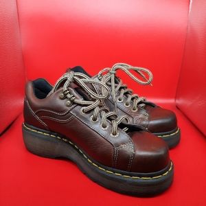 Vintage Dr Martens 9861 Leather Oxfords Mens 6 Womens 7